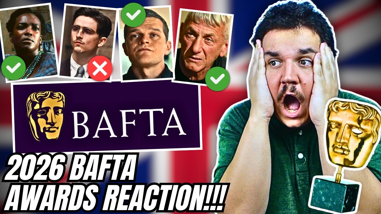 Реакция победителей премии BAFTA 2026 года!!!