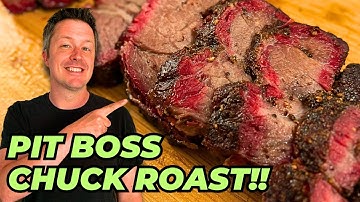 Smoked CHUCK ROAST on a Pit Boss Pellet Grill! | The Poor Man