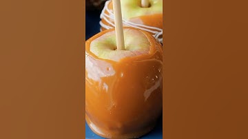 How to Make Easy Caramel Apples (3 Ingredients) #shorts