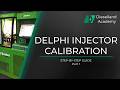 DIESELLAND ACADEMY|Part 1.Test bench calibration for Delphi injector coding