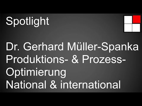 Interim Manager Müller-Spanka | Produktions- und Prozessoptimierung | national und international