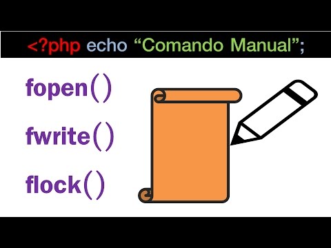 php fwrite  New Update  PHP - fopen, fwrite e flock