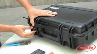 SKB 3i cases: How to replace a standard latch to a TSA latch