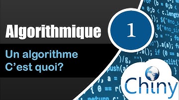 Algorithmique (1/14) - Un algorithme c