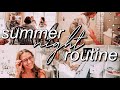 SUMMER NIGHT ROUTINE 2020 | productive + relaxing!