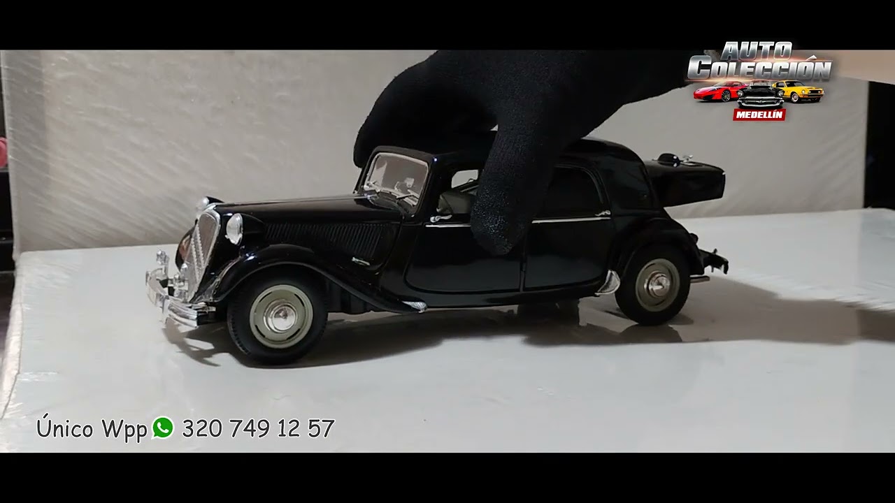 Citroen 15 CV 6YL 1952 - Escala 1/18 - Maisto - Exhibición - Espectacular