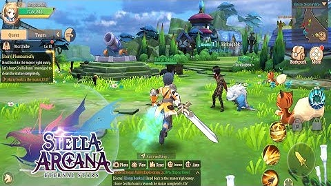 Stella Arcana-Eternal Star - MMORPG Gameplay (Android)