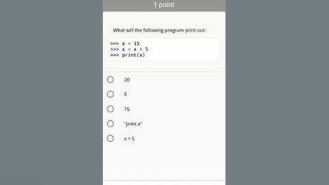 Coursera: Programming for Everybody Chapter 1 Quiz Answers