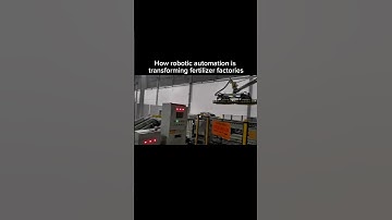 How robotic automation is transforming fertilizer factories.#machine #robot