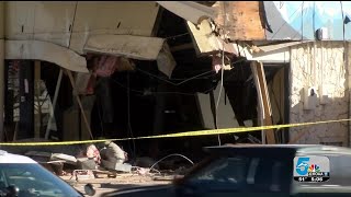 Semi crashes into Canon City business, narrowly misses employees
