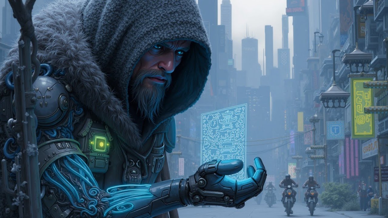 Киборг чилаут – Застывшие Дрифты Города | Футуристичная Электронная Эмбиент Музыка для Учебы