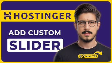 Hostinger Website Builder Slider Tutorial 2025 | Hoe een slider toevoegen in Hostinger Website Bu...
