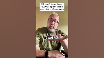 Microsoft layoffs #microsoft #layoffs #mattrieck #xbox #xboxgames