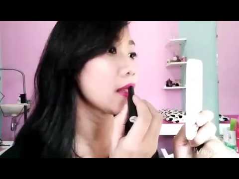 hesti-metaria-lipstick-tutorial-|-cara-aplikasi-make-over-ultra-hi-matte-lipstick