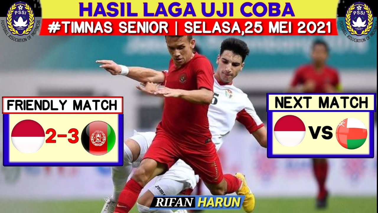 Hasil pertandingan timnas indonesia vs afghanistan