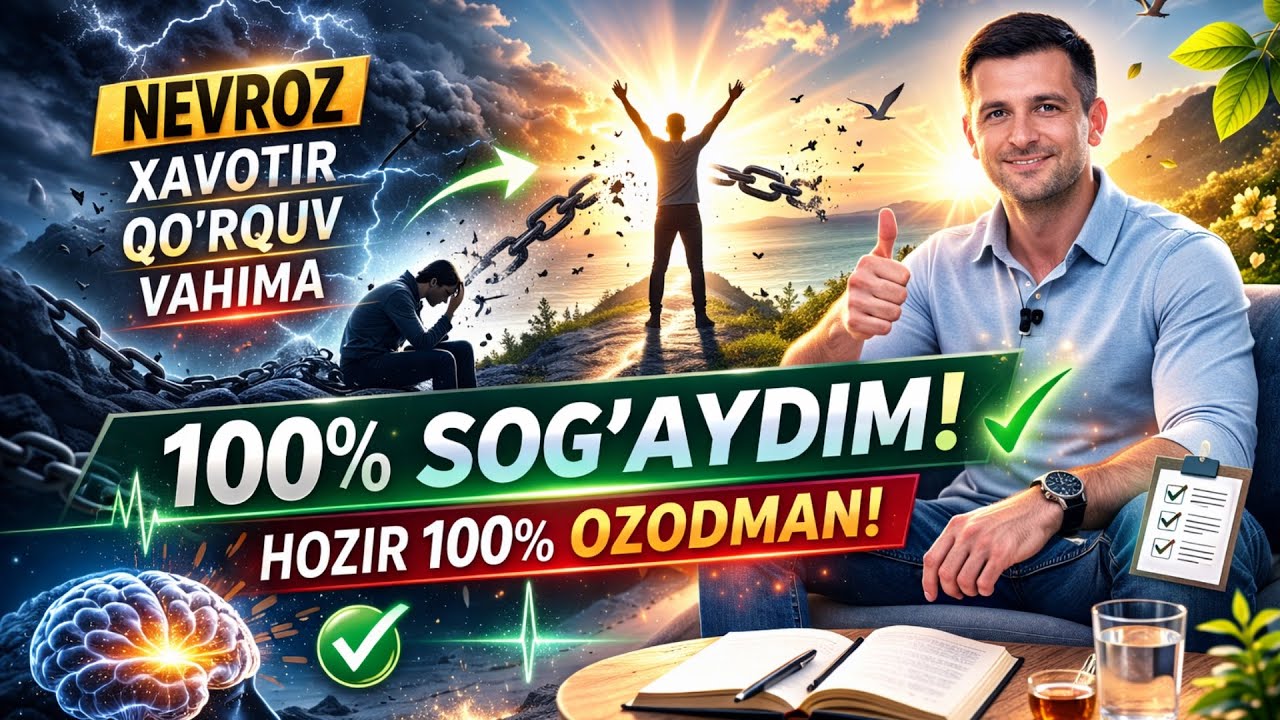 Men nevrozni yengdim — haqiqiy hikoya