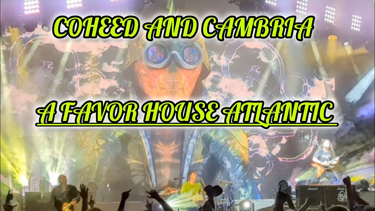 Coheed and Cambria - A Favor House Atlantic ( Live @ Woodinville ...