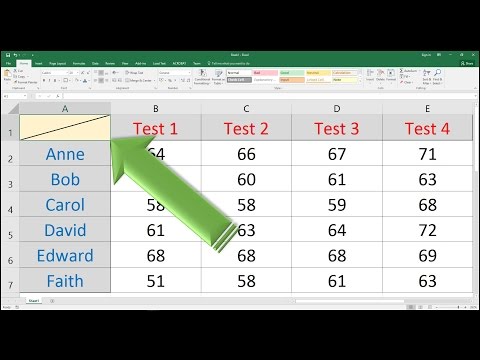 How To Add A Diagonal Line To A Cell In Excel