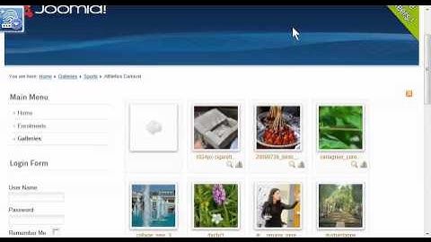 Joomla 2.5 - Add Phoca Galleries to Menu