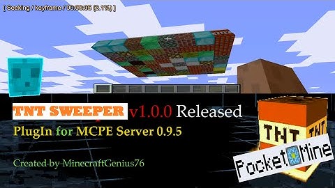 Minecraft Pocket Edition | Microgame |new TNT Sweeper v1.0 |MCPE Server 0.9.5 Plugin | PocketMine