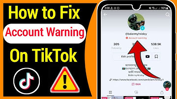 How to Fix TikTok Account Warning Problem (2023) | How to Remove TikTok Warning