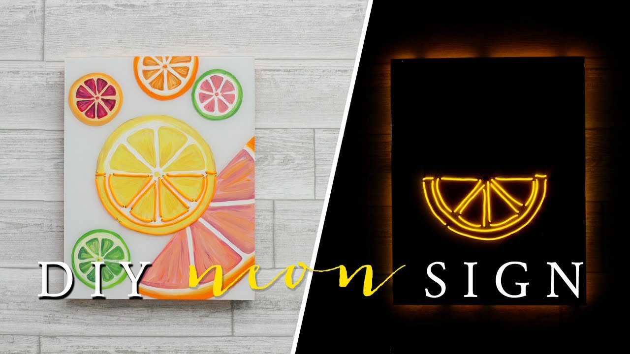 DIY Neon Light Signs
