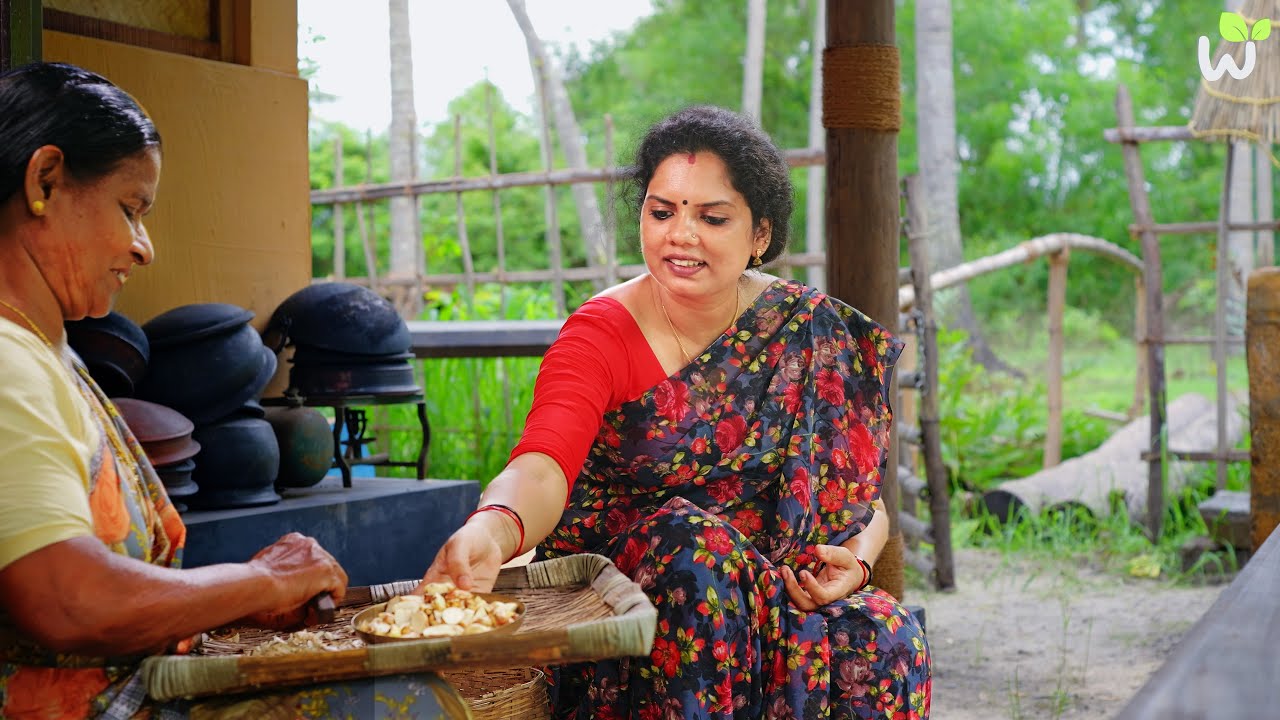 Traditional Kerala Lunch | Organic Red Rice Porridge with Spicy Village Recipes | Life in Wetland.