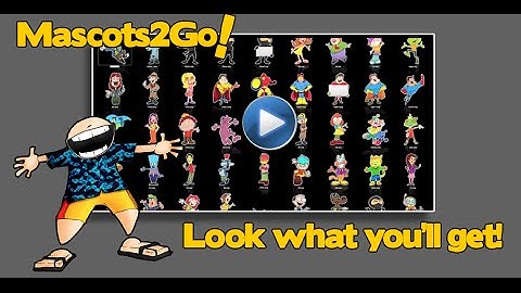 Cartoon Mascots2Go Volume 2