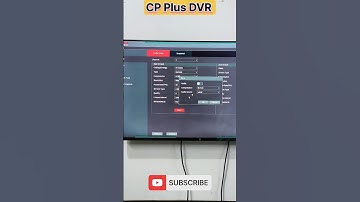 Inbuilt Audio Mic HD CP Plus Camera Setting In DVR #ipcctv #cctv #1k
