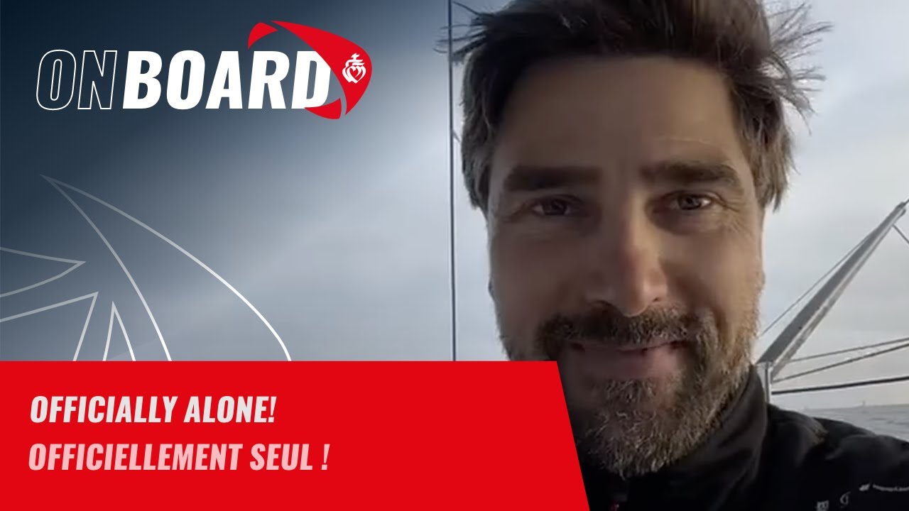 ⁣Boris Herrmann : Officially alone! | Vendée Globe 2024