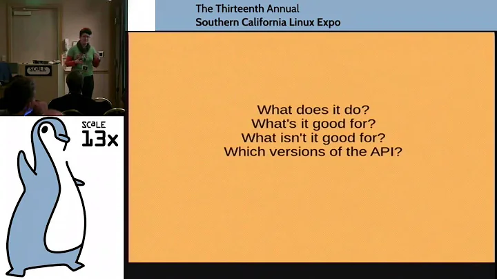 [SCaLE 13x] Frances Hocutt | A developer's eye vie...
