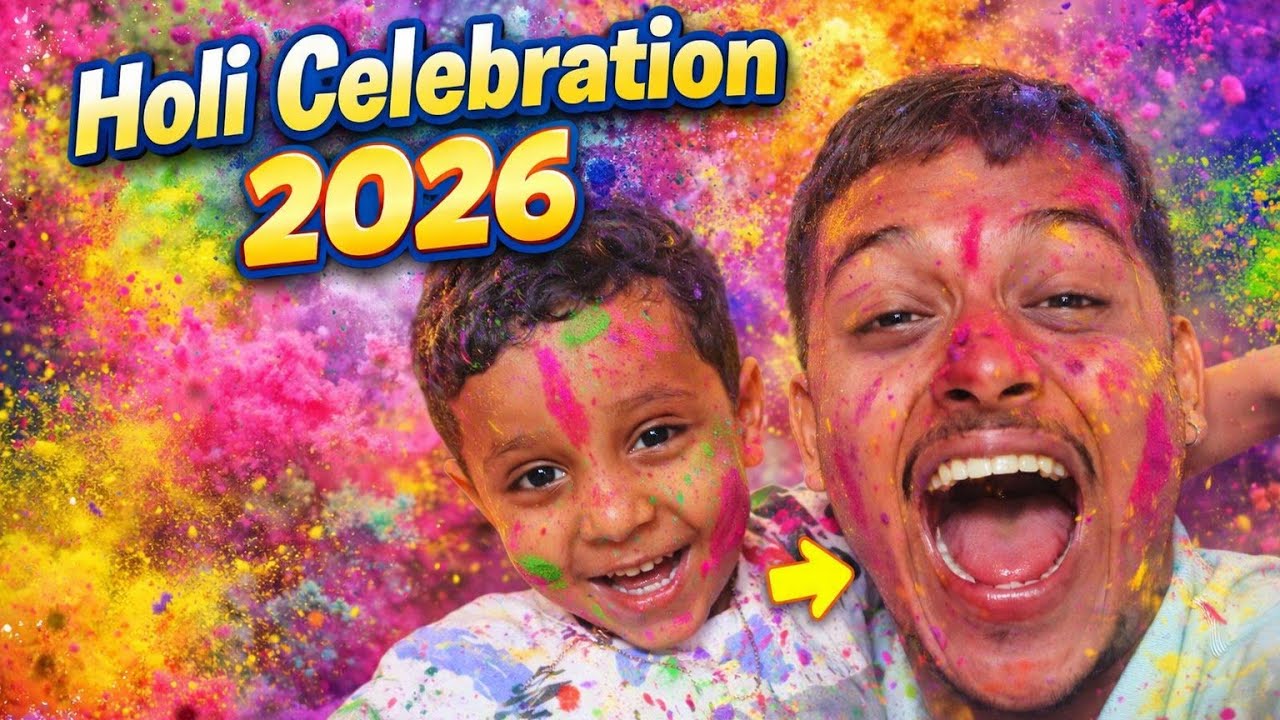 HOLI PAR KYA HOGAYA 😱 | VLOG 809 | BHIWANDI HOLI CELEBRATION 