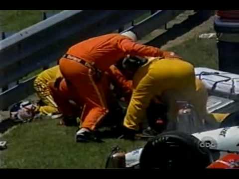 1994 - Mansell/Vitolo Crash @ Indy 500