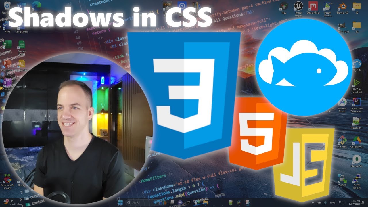 20. Shadows in CSS - YouTube