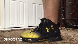 jugo Instalaciones freno Under Armour Curry 2 Back To Back B2B MVP Pack On Foot - YouTube