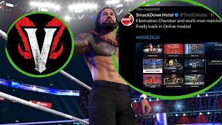NEW FREE CONTENT ADDED FOR PATCH UPDATE 1.10 +NEW SEASON 3 RINGSIDE PASS LEAK FOUND FOR WWE2K26