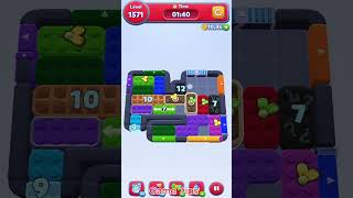 Color Block Jam level 1571 Solution Walkthroug
