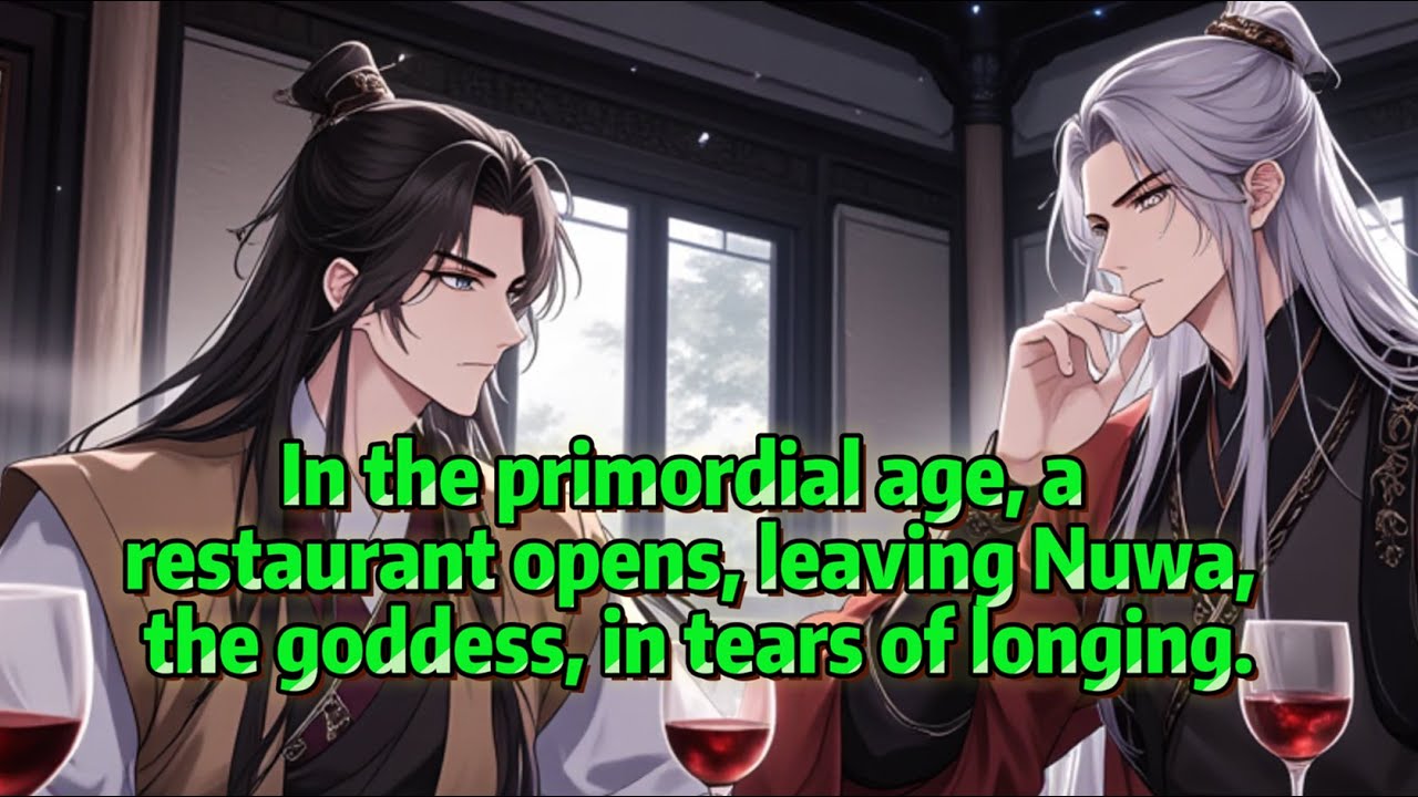 In the primordial age, a restaurant opens, leaving Nuwa, the goddess, in tears of longing.