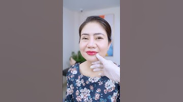 Môi xinh căng mọng tôn lên vẻ đẹp quyến rũ, sang trọng #thammylinhanh #phunmoi