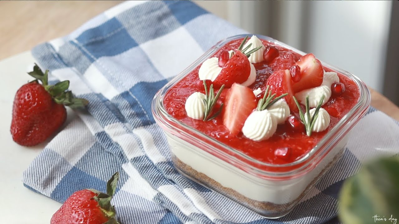 Vlog #2: To You Who Procrastinate / No Bake Strawberry Cheesecake Recipe  #pinoycanada #bakingvlog
