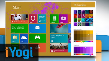 How to change background color & theme on Windows® 8.1 :Tutorial