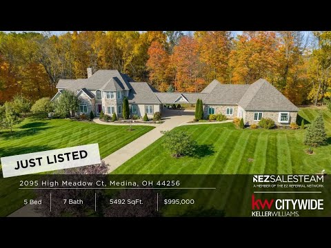 2095 High Meadow Ct, Medina, OH home video tour