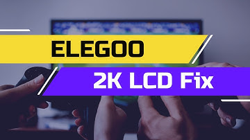 LCD Fix Elegoo (2K screen replacement Elegoo Mars 2021)