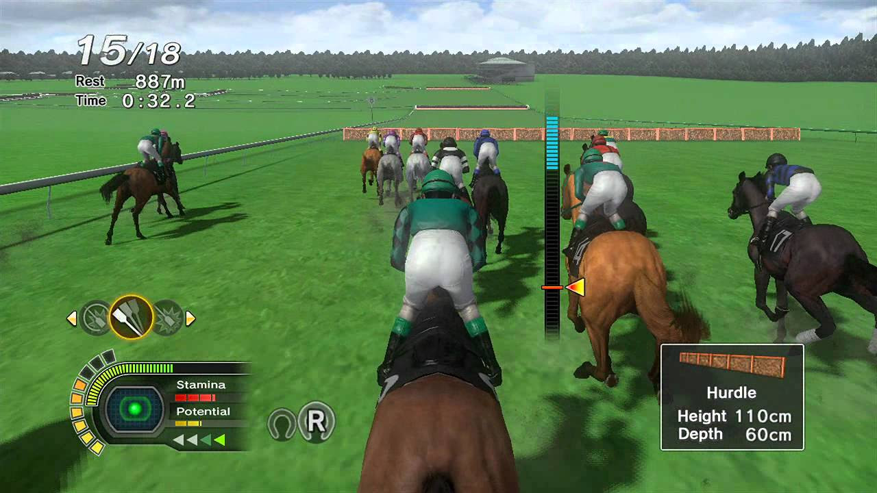 CHAMPION JOCKEY: G1 JOCKEY & GALLOP RACER (E3 2011) GAMEPLAY #1