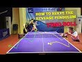 How To Serve The Reverse Pendulum Like TIMO BOLL ( Table Tennis )