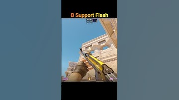 B Entry Support Flash on Anubis #cs2 #flash #anubis #shorts