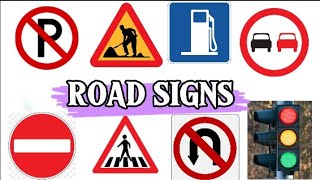 Road Signs and Names || English Vocabulary