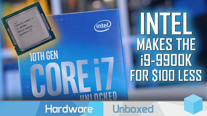 硬件对决：Intel Core i7-10700K vs. AMD Ryzen 7 3700X & R9 3900X