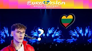 FIRST TIME HEARING - Silvester Belt – Luktelk (ENG) | Lithuania Eurovision 2024 REACT