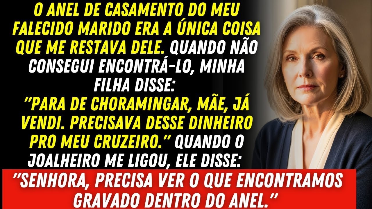 Filha Vendeu Anel Do Pai Por R$1.200 — Mas Tinha Código De Cofre Com R$2,5 Milhões Gravado Dentro
